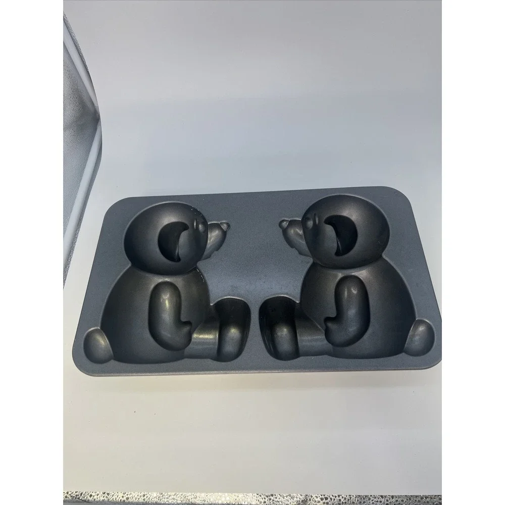 Nordic Ware 3D Build-A-Bear Cake Pan, 10 Cup Pan, NO BOX, Stand Up Teddy Bear